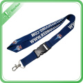 Free Sample Custom Polyester/Nylon Lanyard with Metal Snap Hook